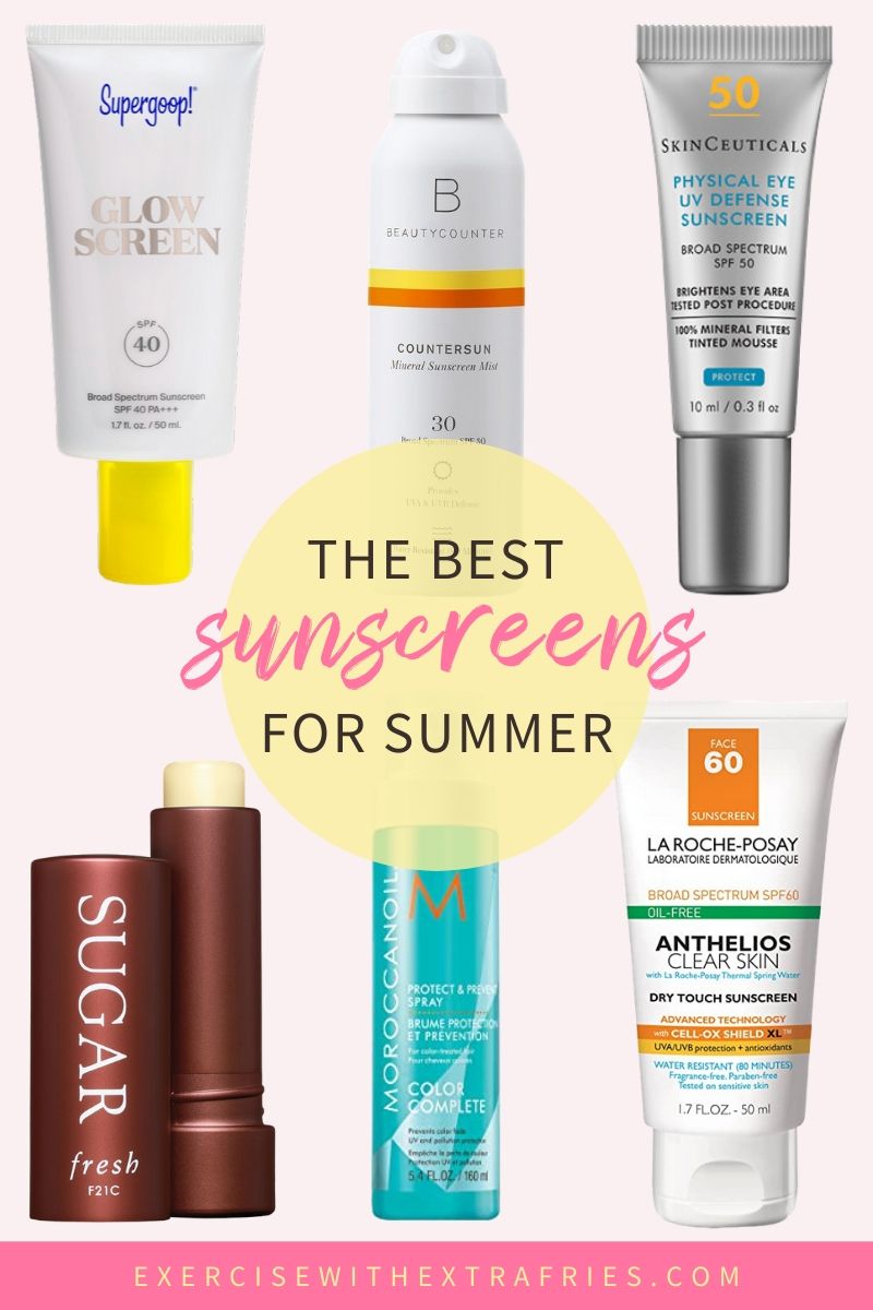 Best Sunscreens for Summer - Exercise With Extra Fries